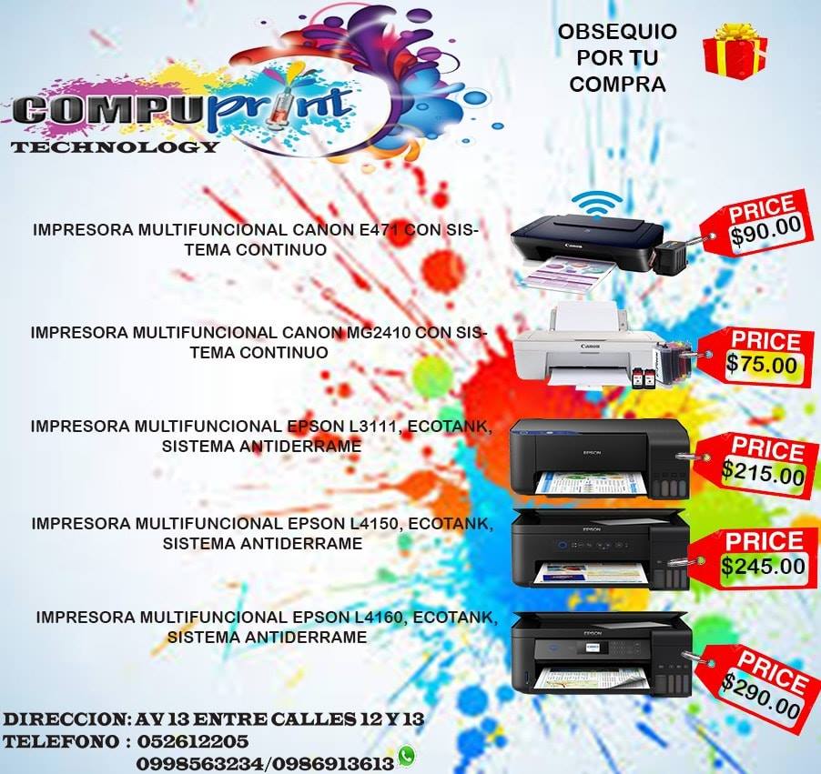 Compuprint Technology | Manta