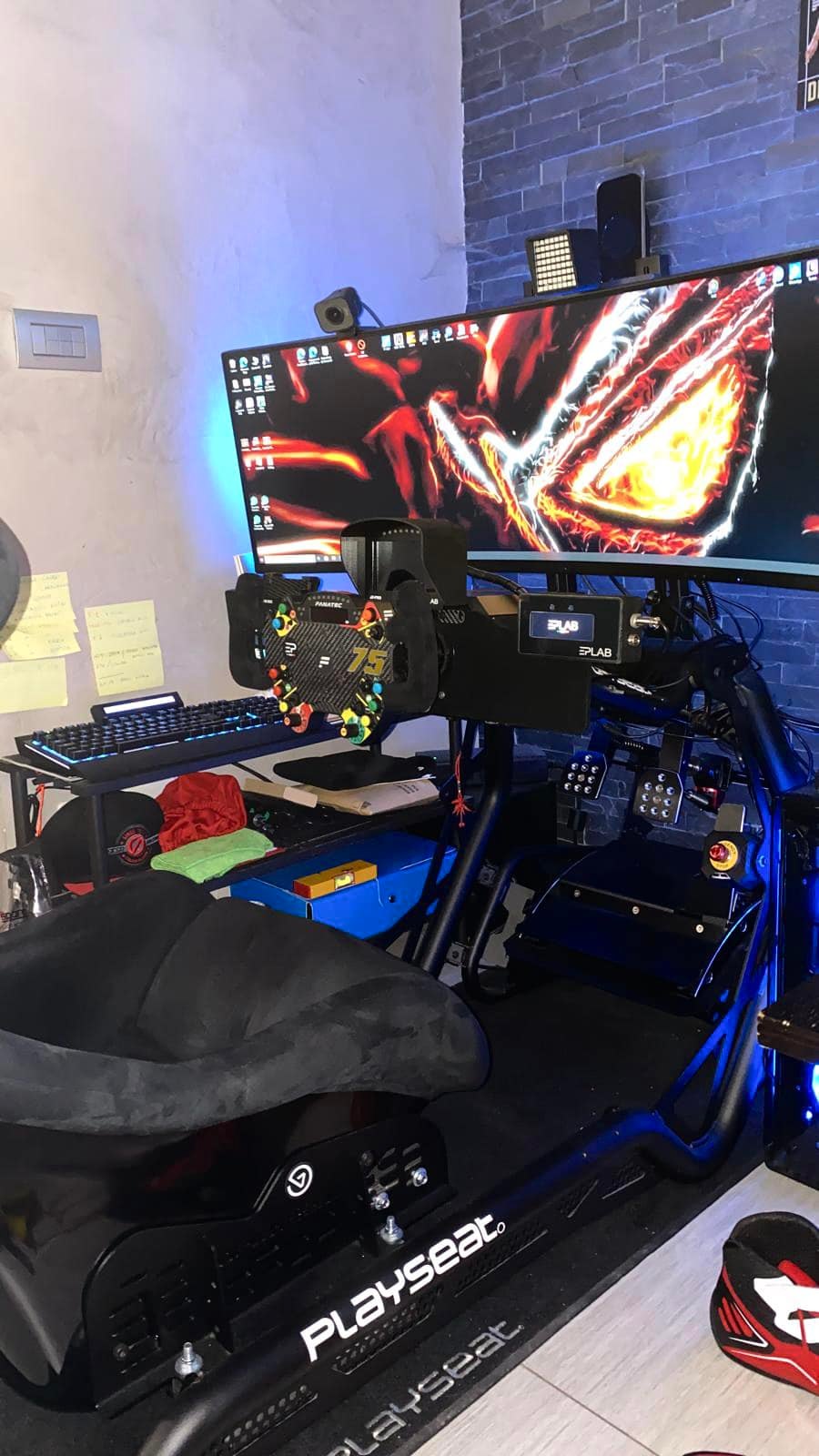 Full Set EPLAB for A.Pantone 🇮🇹... - EPLab Pro Simracing
