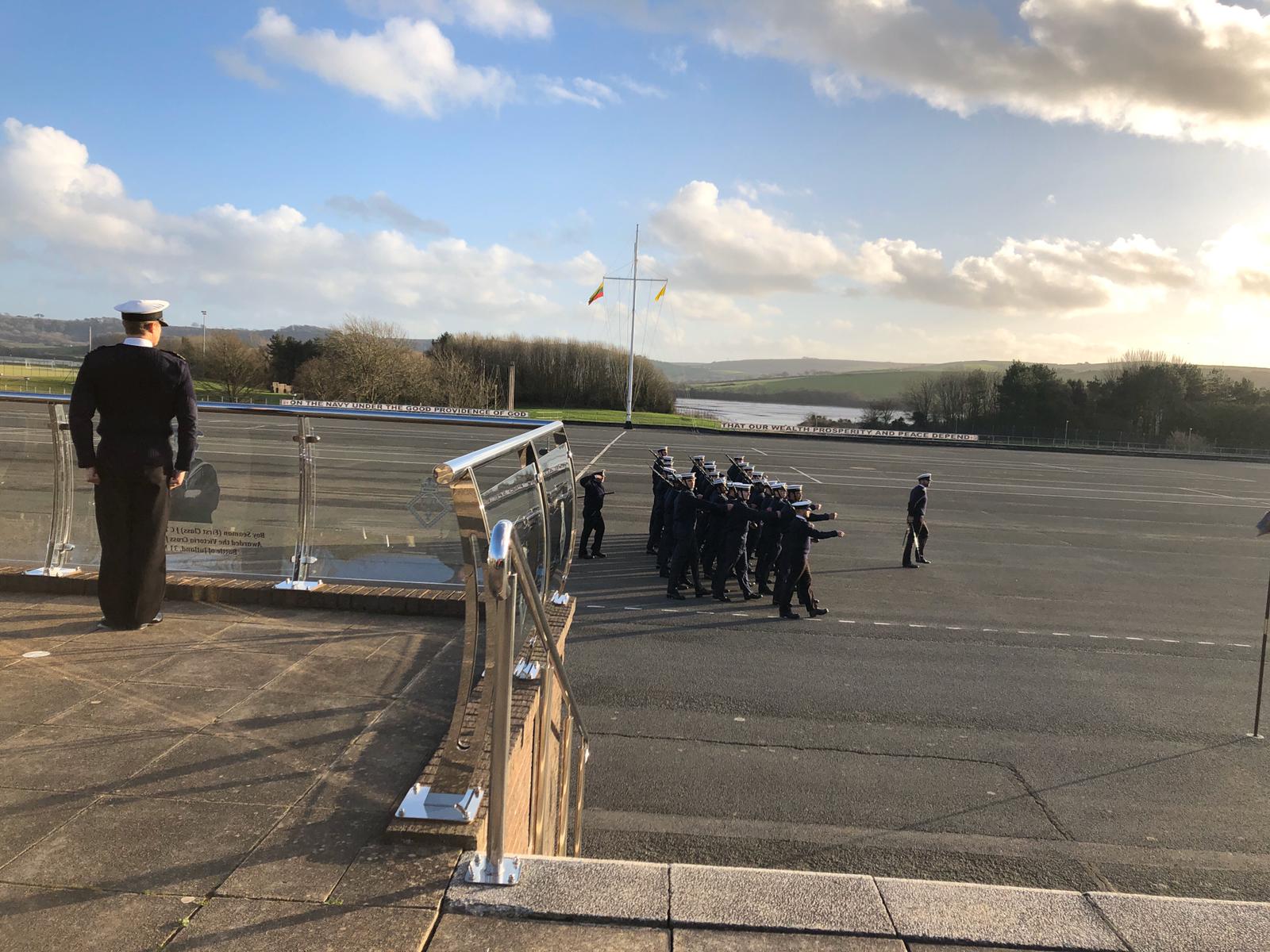 HMS Raleigh - Week 7 guard selection competition for the... | Facebook