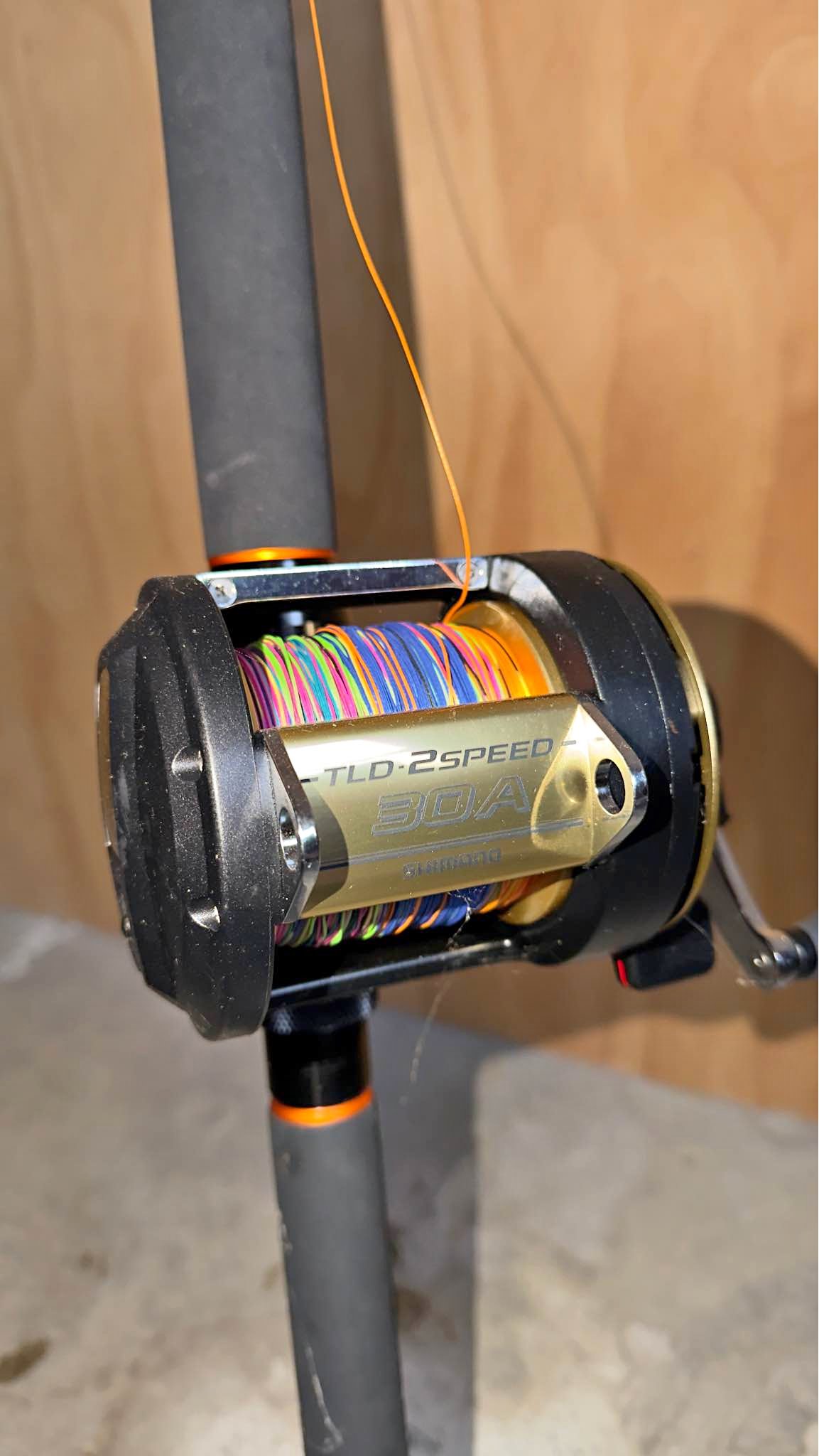 Shimano TLD30A & Backbone 24kg Roller Tip Game Rod - Fishing - Rukuhia ...