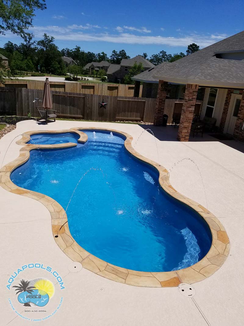 AquaPools - Here is another look at the beautiful 16' x...