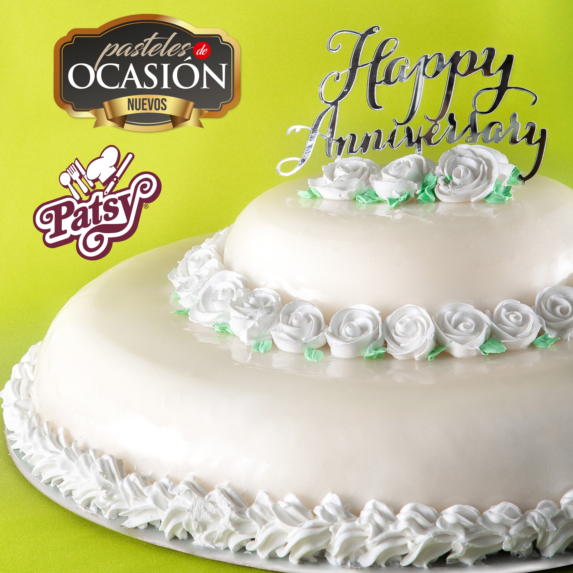 Patsy - Nuevo Pastel de Ocasión de Aniversario. Cinco tipo... | Facebook