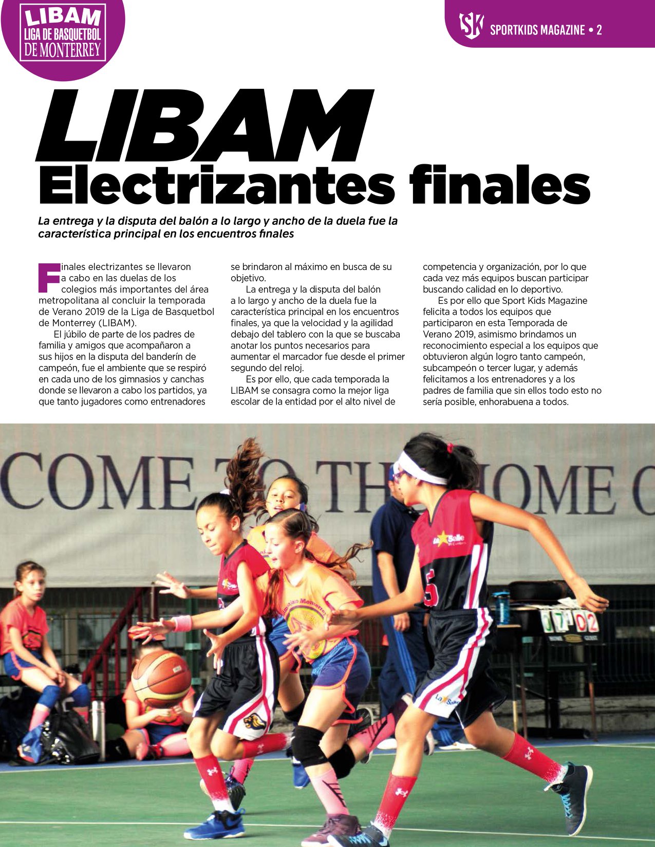 Terminó el ciclo escolar y con ello... - Sport Kids Magazine