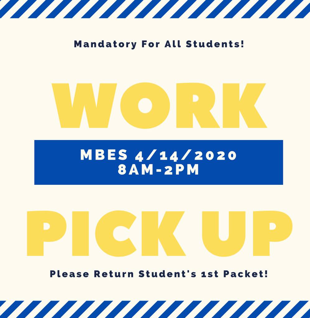 Mariam Boyd Elementary School - ⭐️WORK PICK UP REMINDER ⭐️ Mandatory ...
