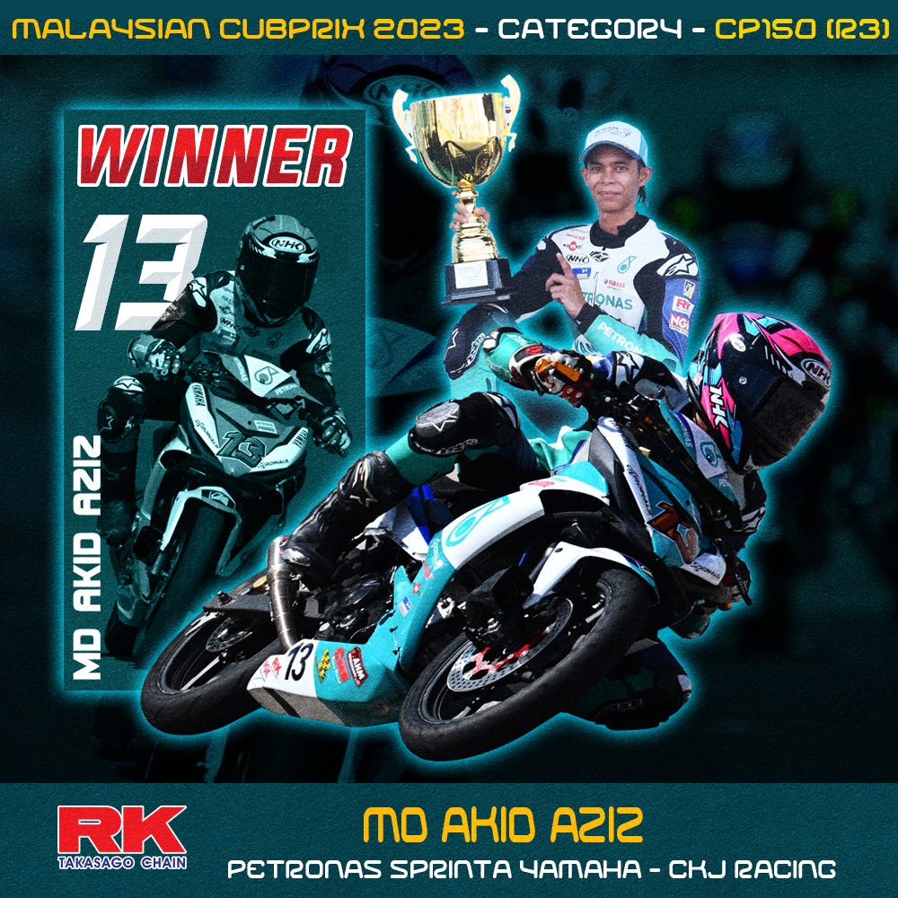 Tahniah kepada Md Akid Aziz... - RK Takasago Chain-Malaysia | Facebook