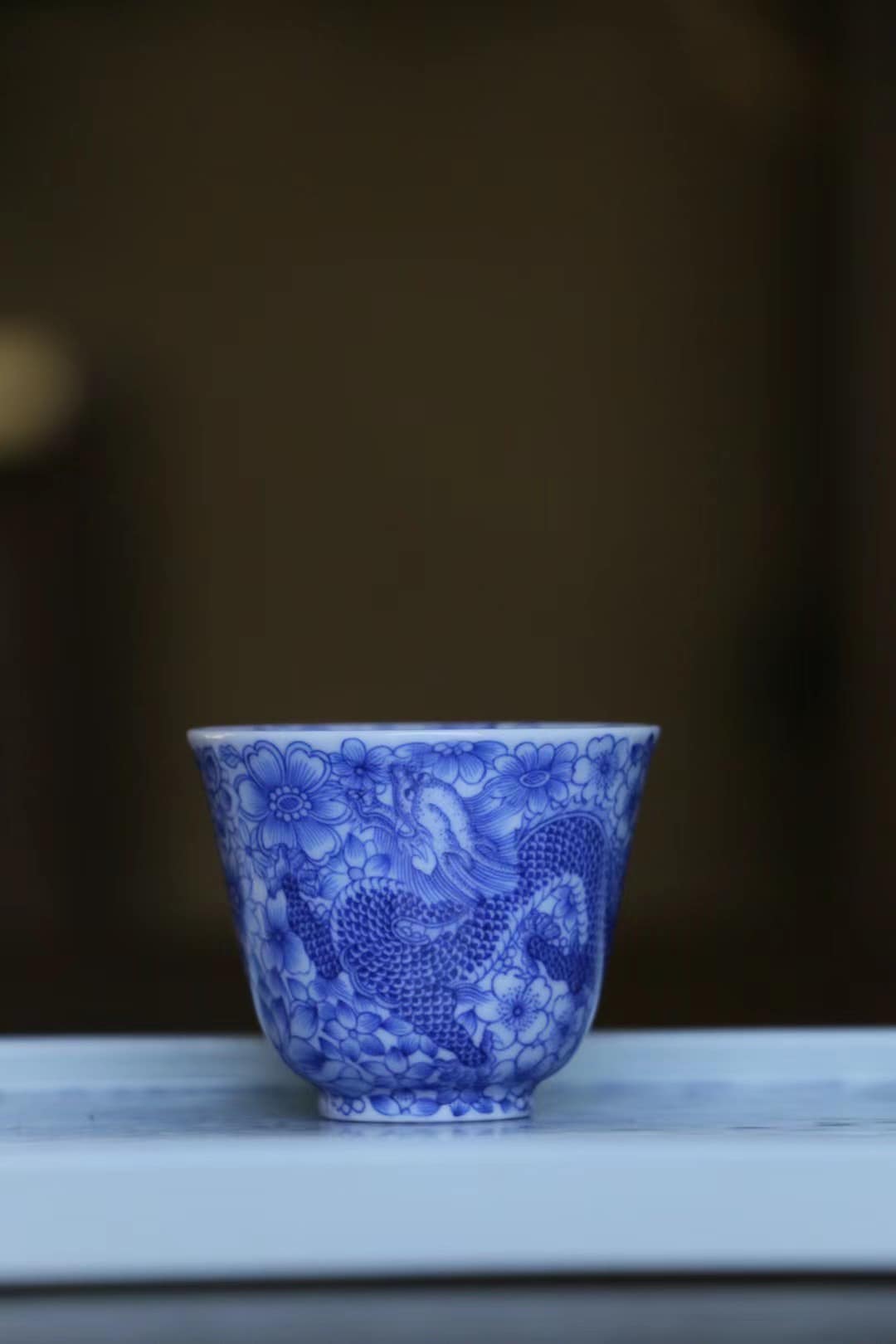 高端定制柴窑青花 太无敌了～