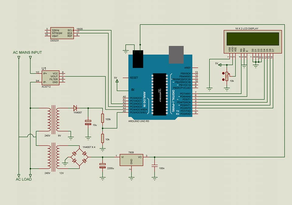 Digital Power Meter Using Arduino... - Akifago Electronics | Facebook