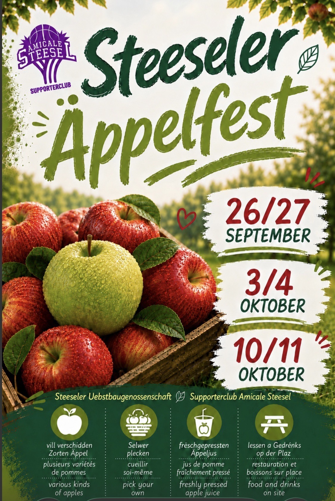Steeseler Äppelfest 3. Weekend