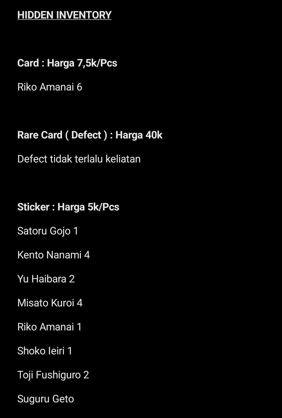 izin wts wtt lawson jujutsu kaisen | Facebook