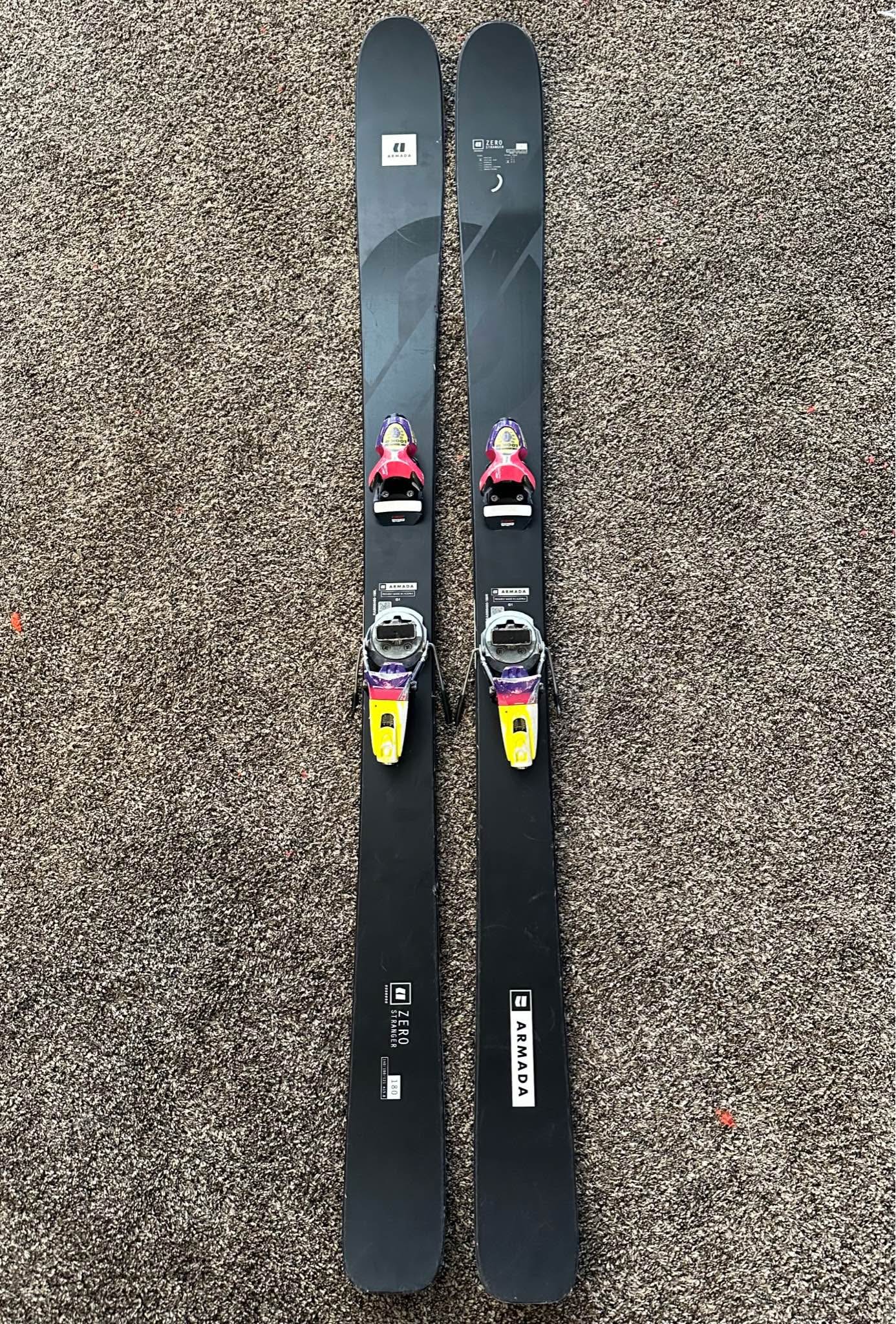180cm Armada Stranger w/ Look Pivot 18 Forza 2.0 Great do it all 