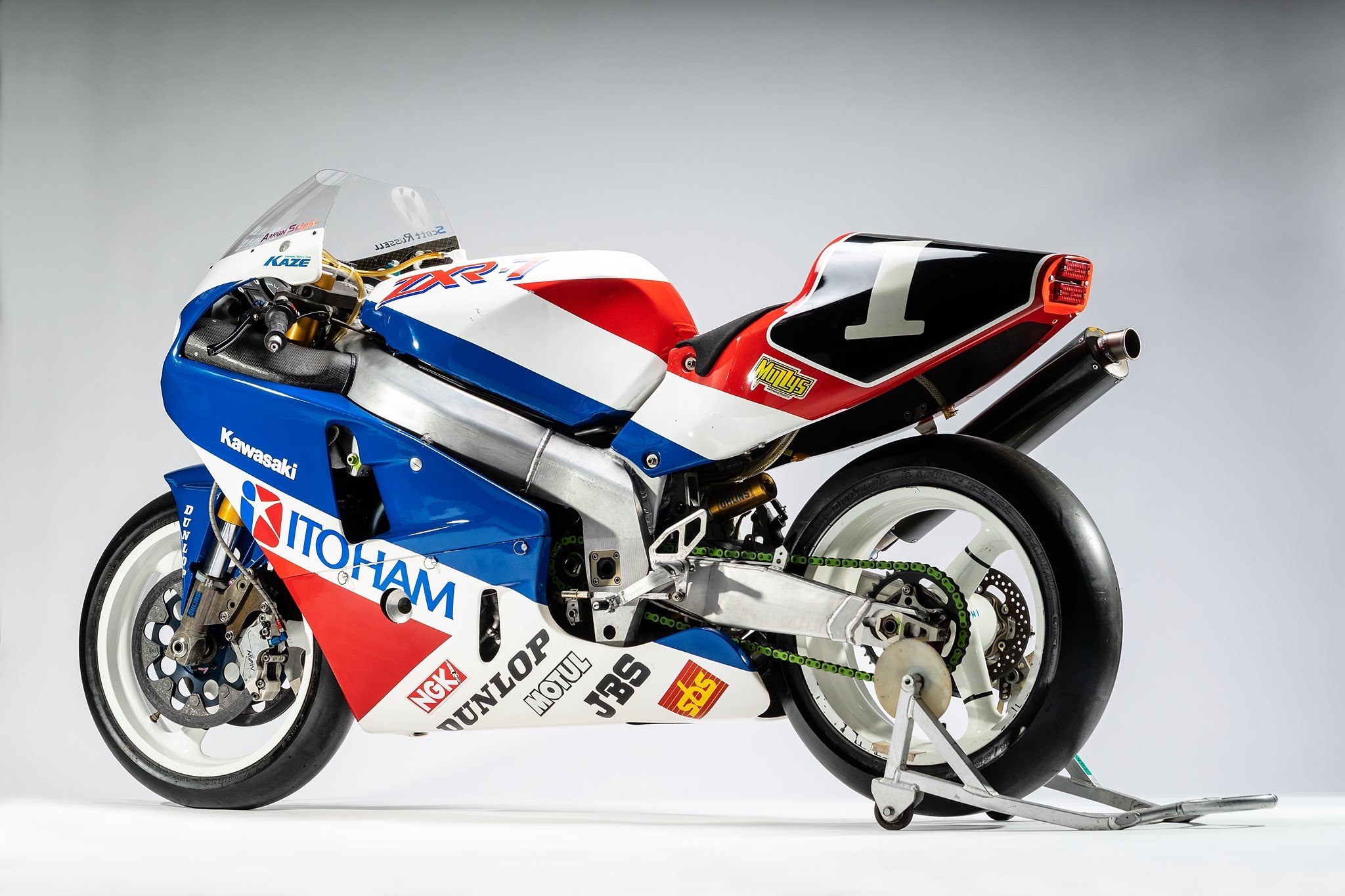 1995 Suzuka 8 hours. Kawasaki ZXR750 Endurance Rs-Itoh Racing Team.