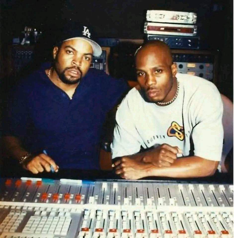 Ice Cube and DMX in the studio 💥🔥