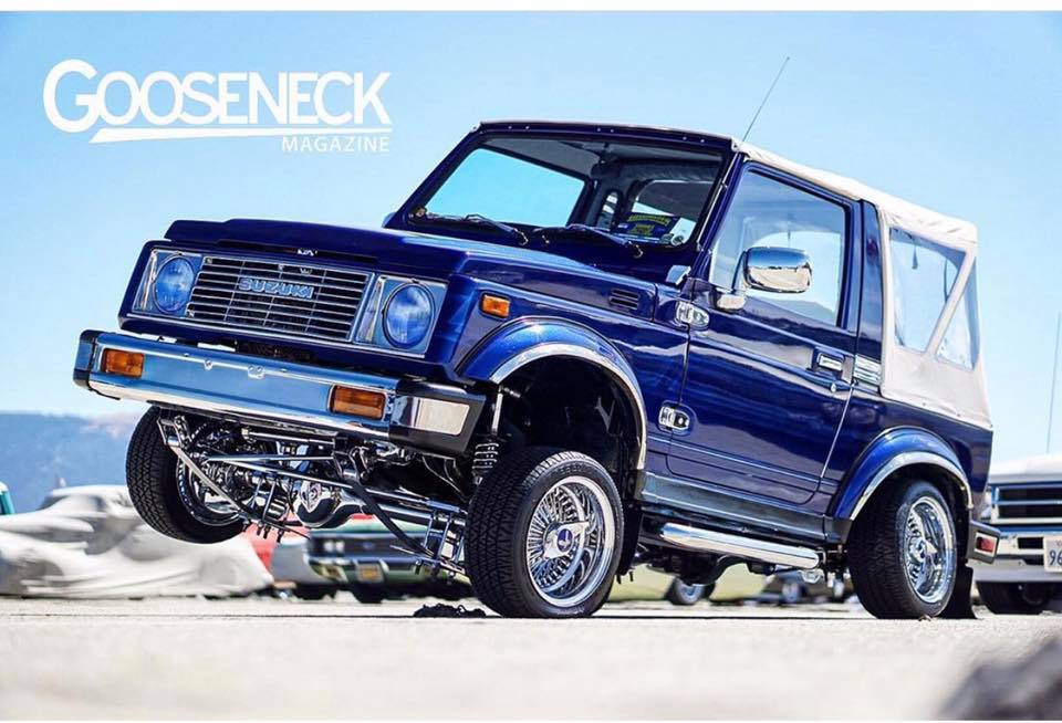 Another from the guys @Gooseneck I love me a lowrider Samurai