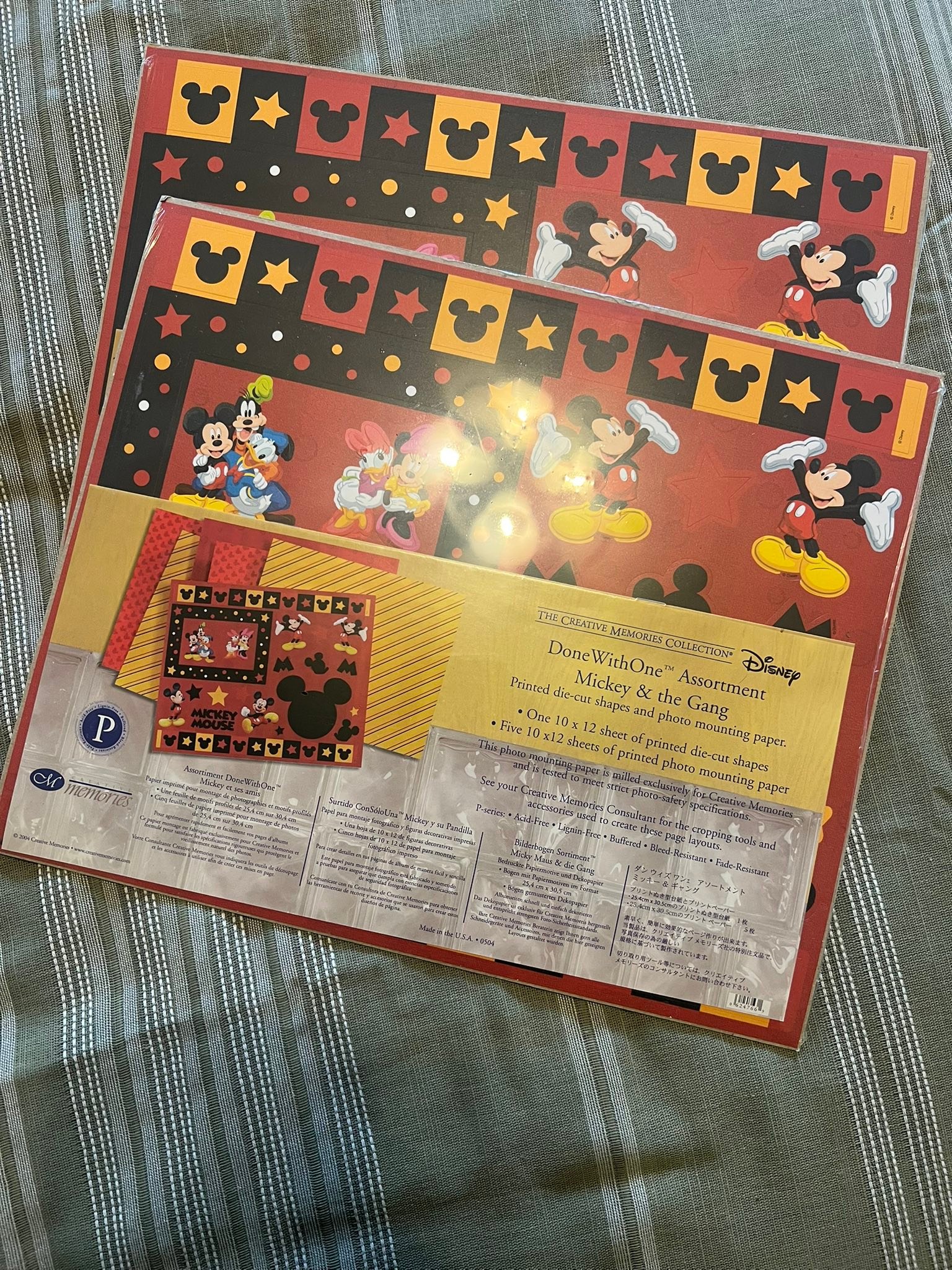 Protège-pages Creative Memories 7x7 Pouces - Lot De 12 Feuilles, Neuf Sous Blister