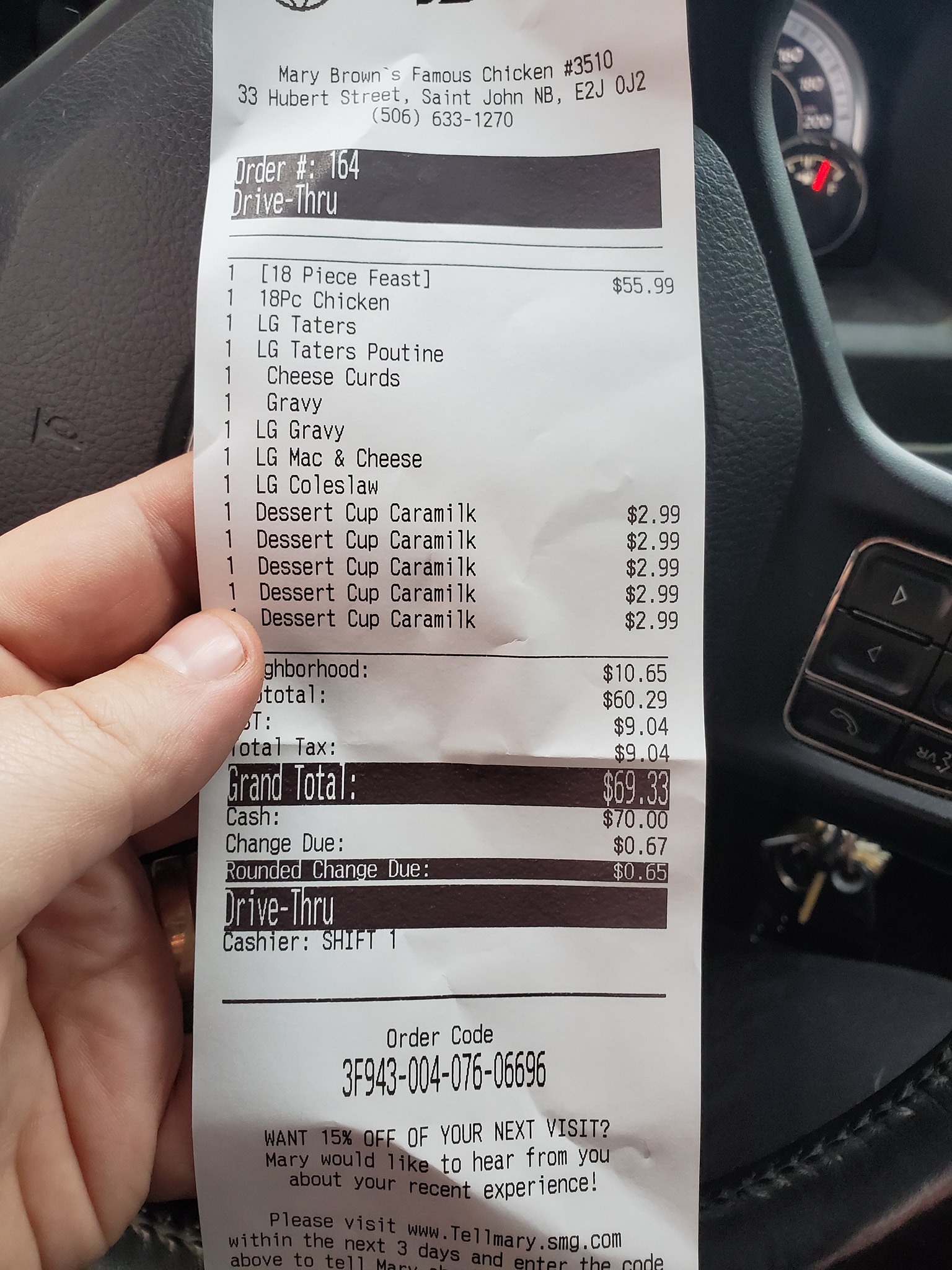 Mary Brown's Chicken Coupons Canada