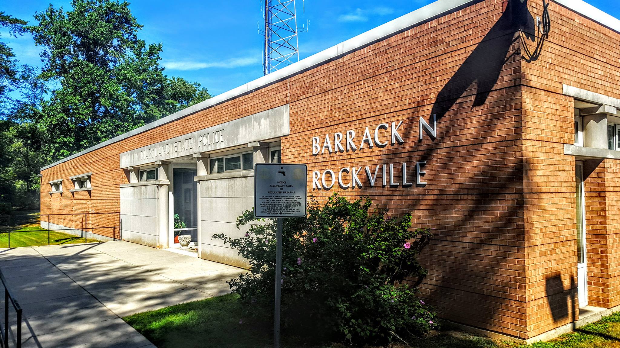 Maryland State Police Rockville Barrack 'N'
