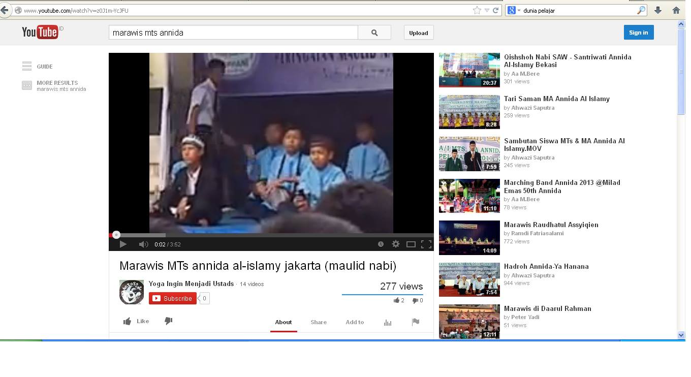MTs Annida Al-Islamy Jakarta - Home  Facebook