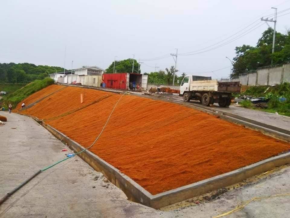 Slope protection for Erosion... - Coco peat Philippines | Facebook