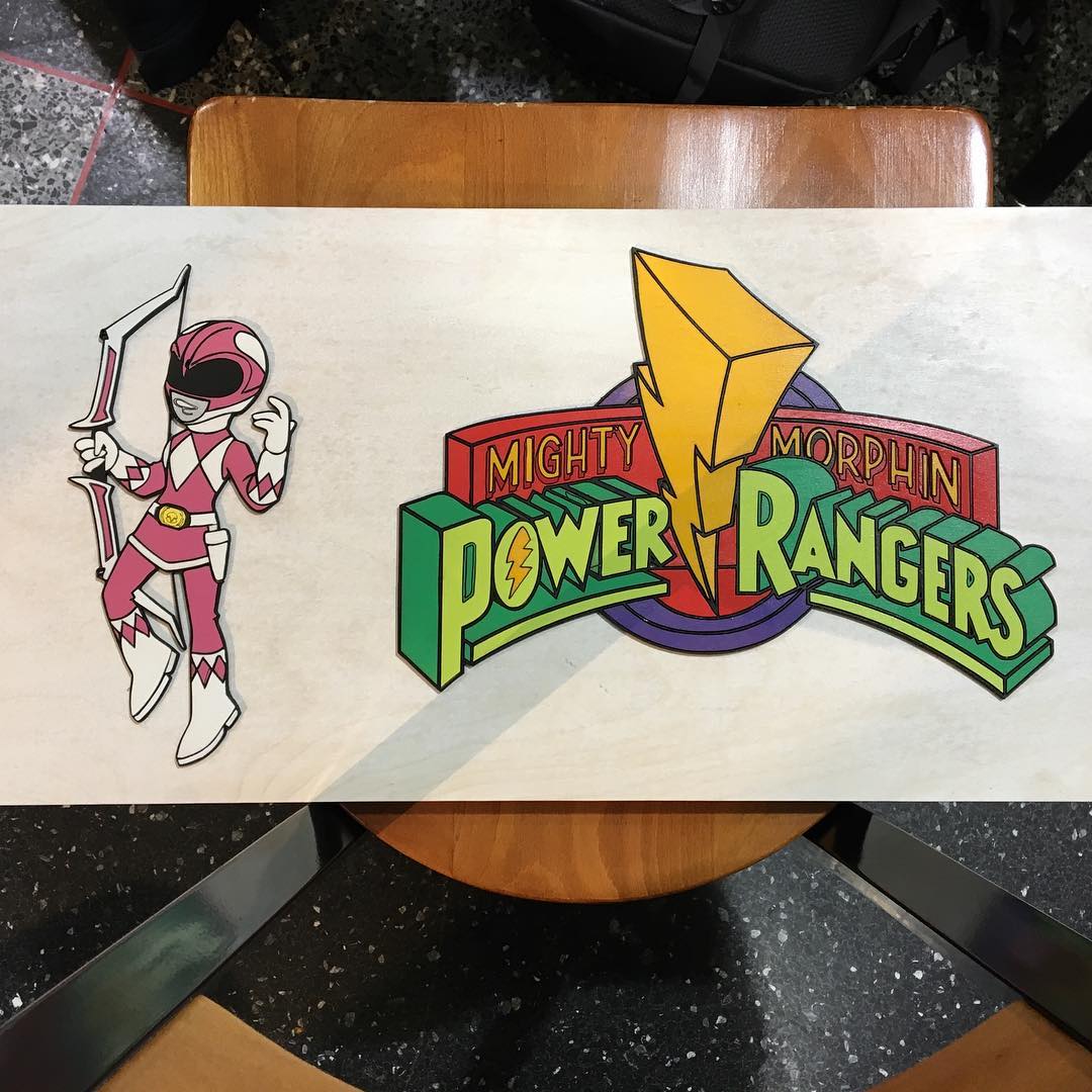 Power Rangers sign at comic con... - Lil Punkin Designs | Facebook