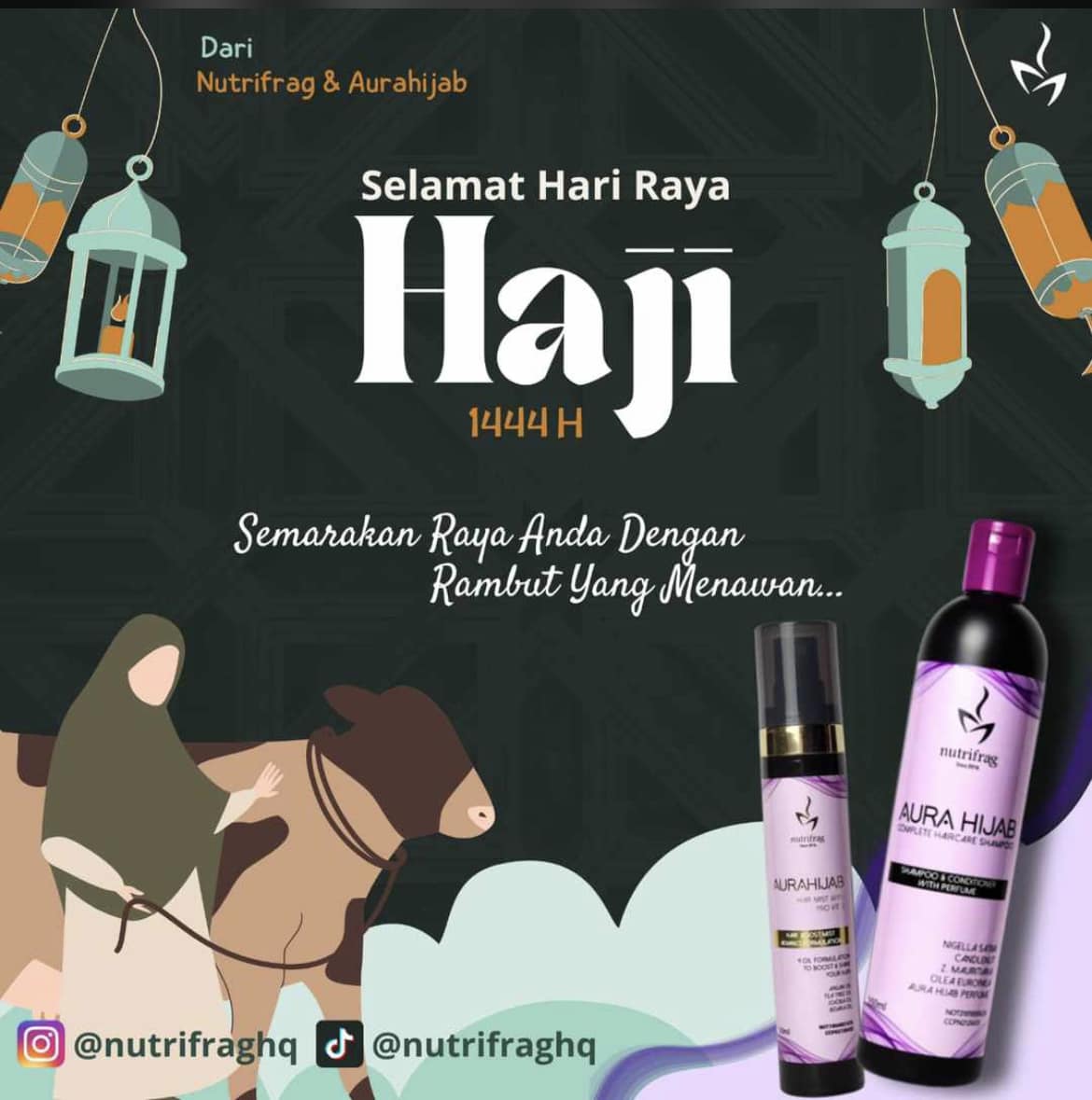 Selamat menyambut Hari Raya Aidil... - Aurahijab Nutrifrag