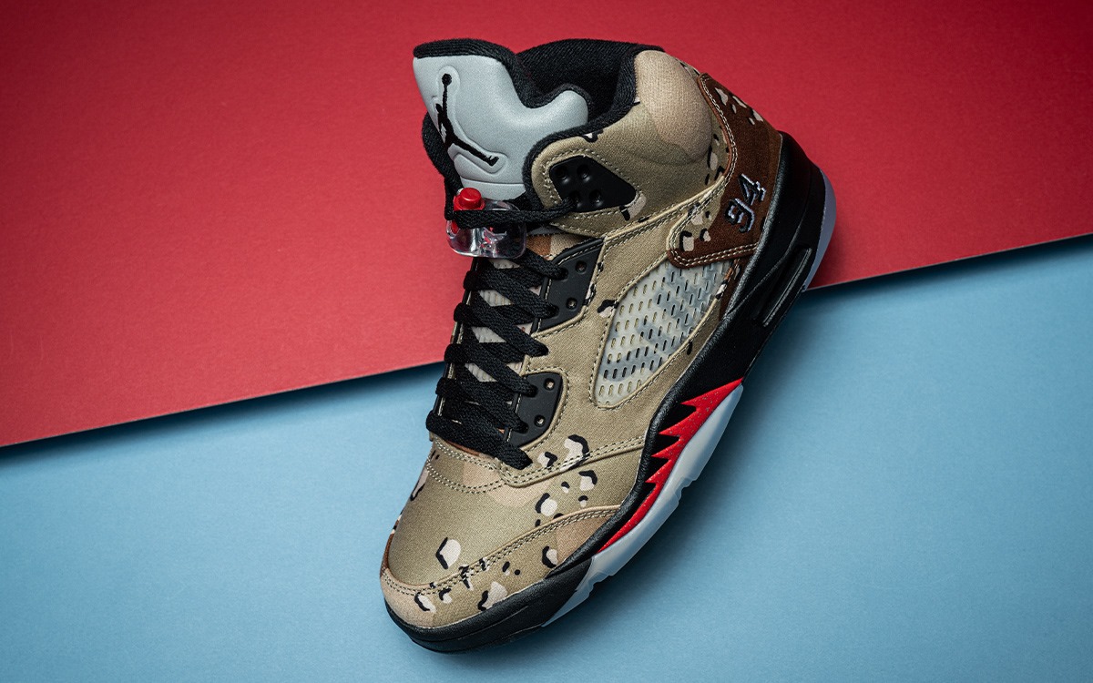 Supreme and Air Jordan linked up on the Jordan 5 back in 2015 