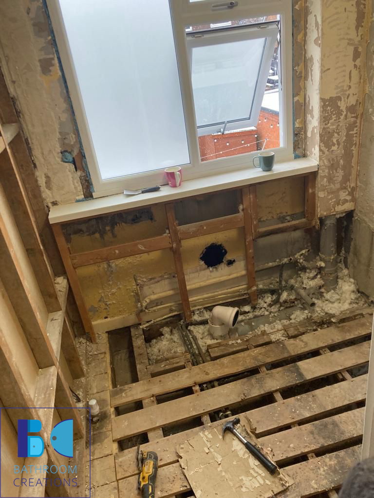 ⏳ BEFORE & AFTER ⌛️ Full Bathroom... - Bathroom Creations