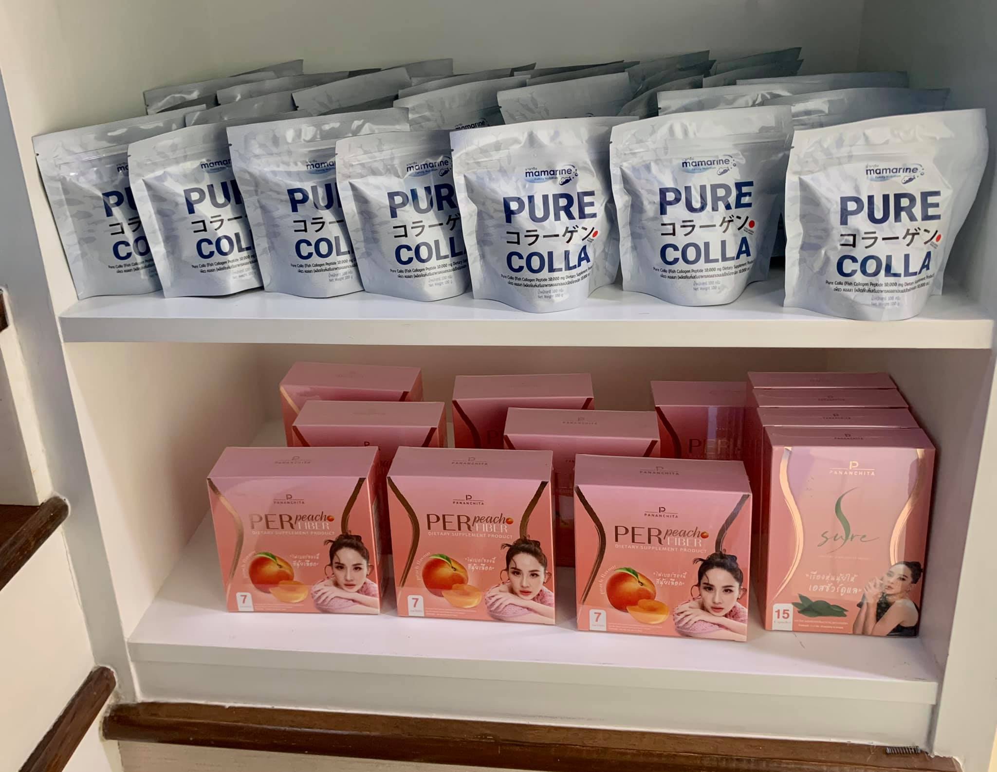 Mamarine Pure Colla เพียว คอลลา คอลลาเจนจากประเทศญี่ปุ่น