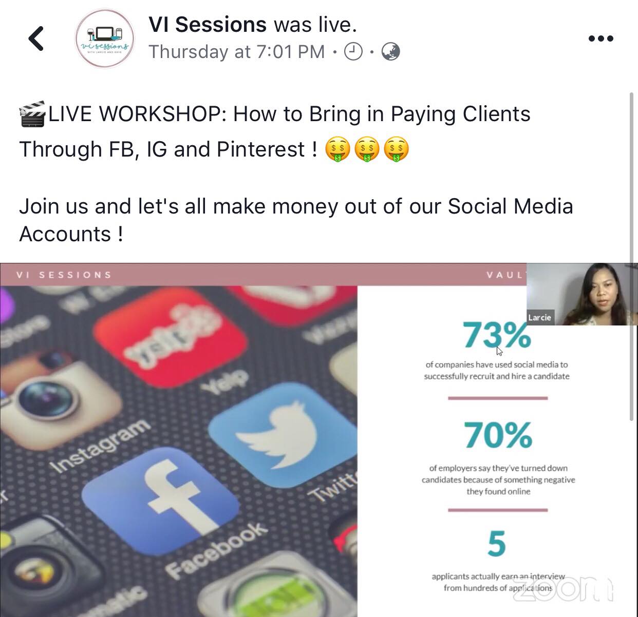 VI Sessions