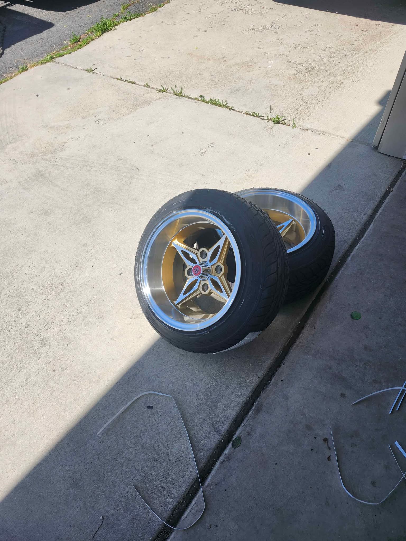 JDM Riverge 14x9 -12 Make offer need gone asap New tires 4x114 3 or 4x4 ...