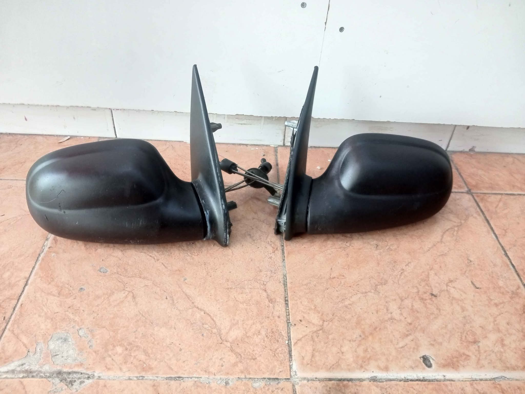 RETROVISEUR GAUCHE PEUGEOT 206 (98-03) - 5 PINS - ELECTRIQUE - CHAUFFANT - A PEINDRE