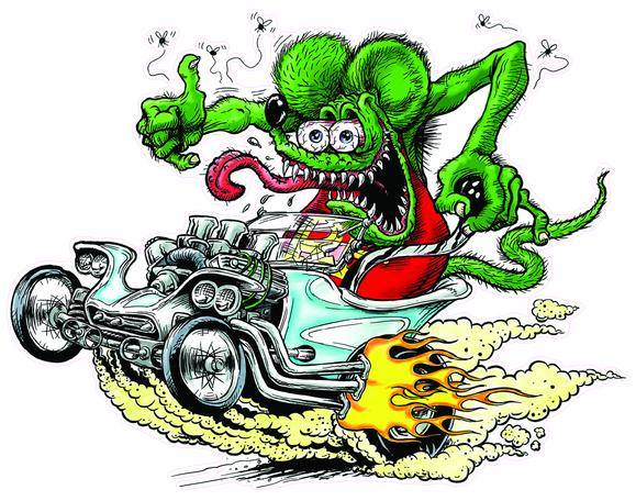 Born today in 1932….Ed “Big Daddy” Roth. Artist, pinstriper, hot