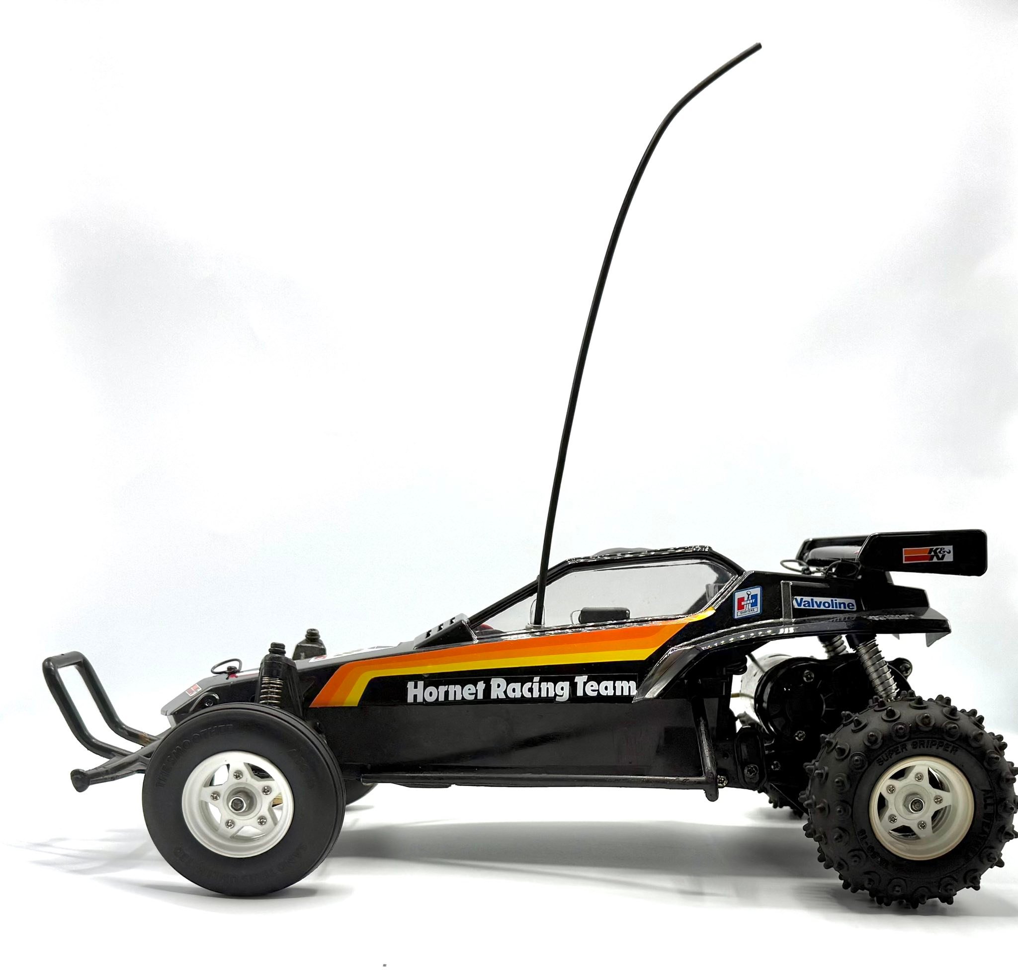 かって Restored vintage Tamiya Hornet RC car