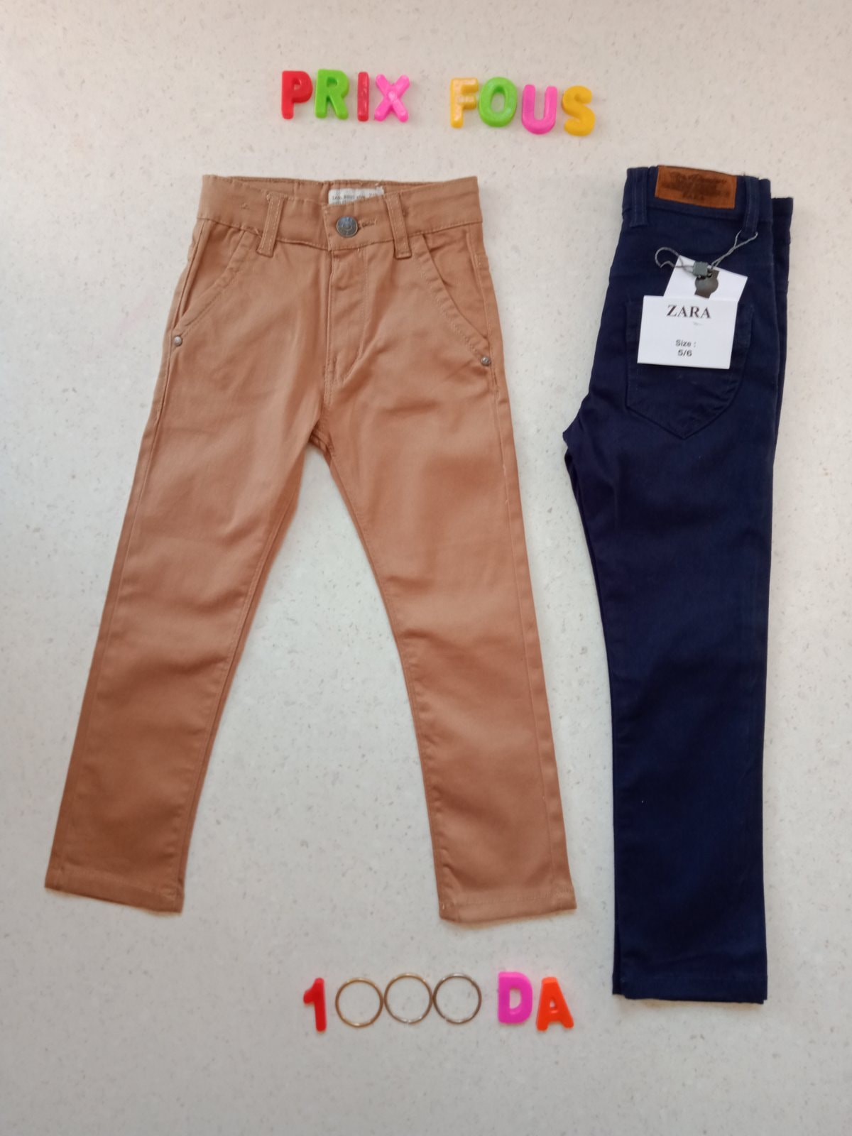 Pantalon Court Zara Garçon Taille 9-10 Ans (140cm) - Très Bon état Occasion
