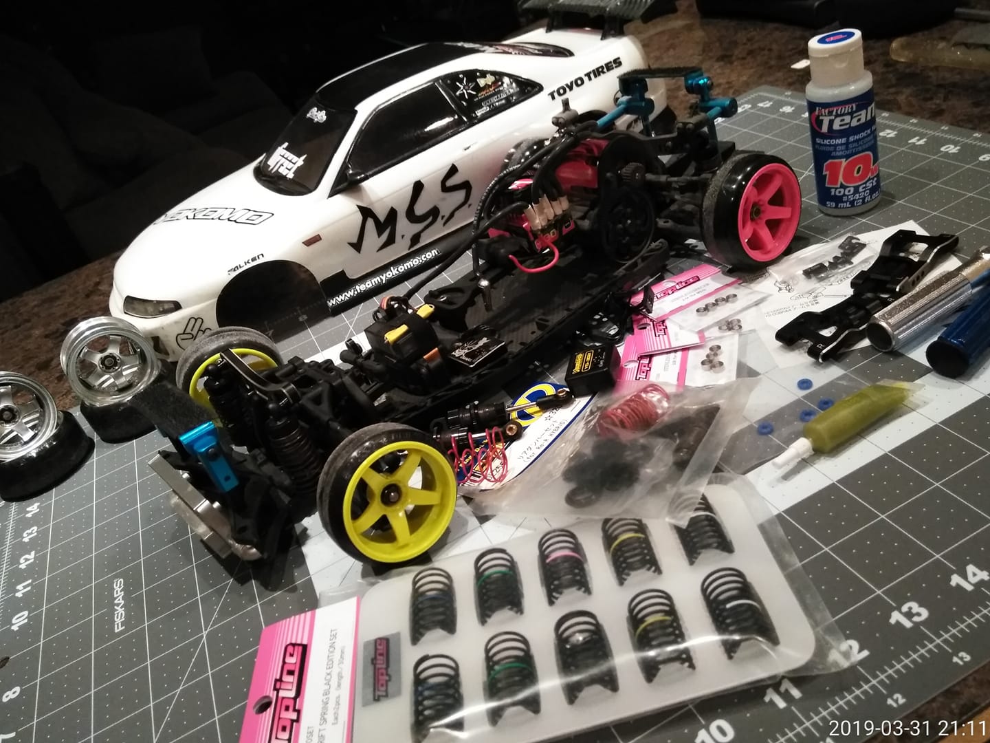 Yokomo YD2S Plus parts for drift RC