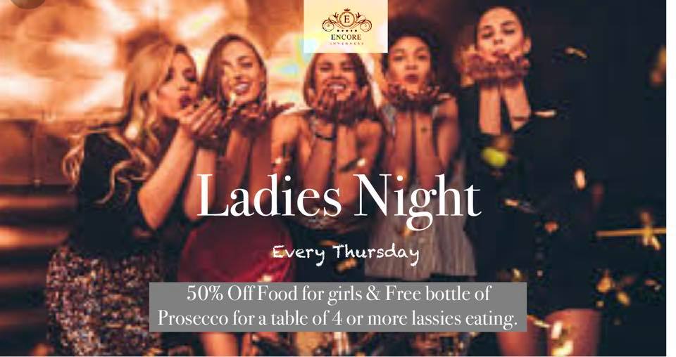 What's Happening Inverness - LADIES NIGHT at Encore Inverness ⭐️ ⭐️ ...