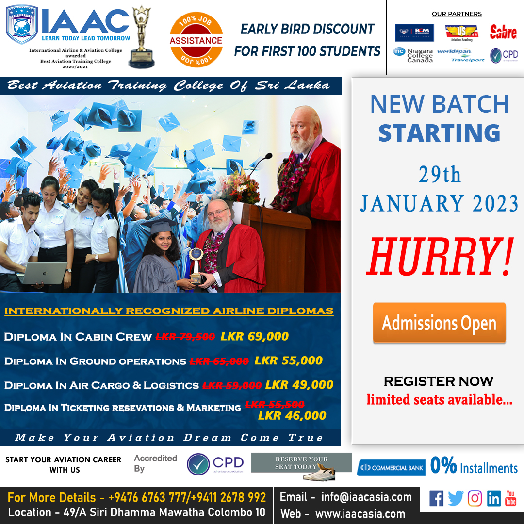 𝐉𝐨𝐢𝐧 𝐭𝐡𝐞 𝐁𝐞𝐬𝐭 𝐀𝐯𝐢𝐚𝐭𝐢𝐨𝐧 𝐓𝐫𝐚𝐢𝐧𝐢𝐧𝐠 𝐂𝐨𝐥𝐥𝐞𝐠𝐞 𝐈𝐧 𝐒𝐫𝐢 𝐋𝐚𝐧𝐤𝐚 𝗡𝗲𝘄 𝗯𝗮𝘁𝗰𝗵 ...