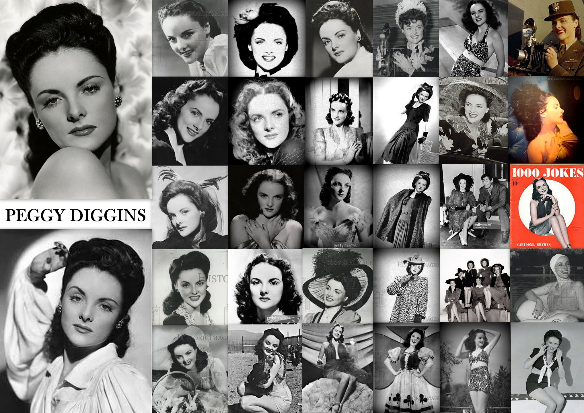 Remembering Peggy Diggins... Hollywood & Latin Divas