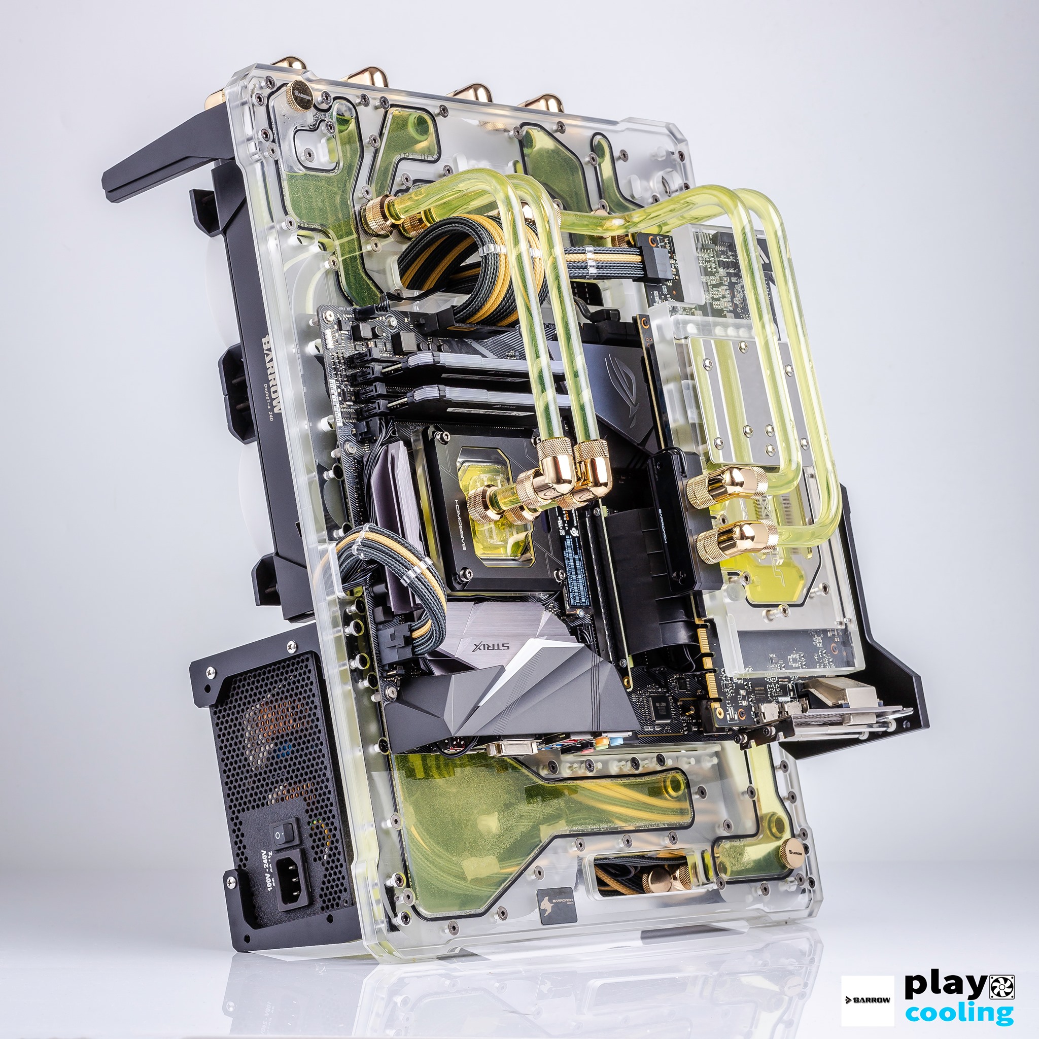 Barrowch Limited edition Open Aluminum alloy water-cooling case