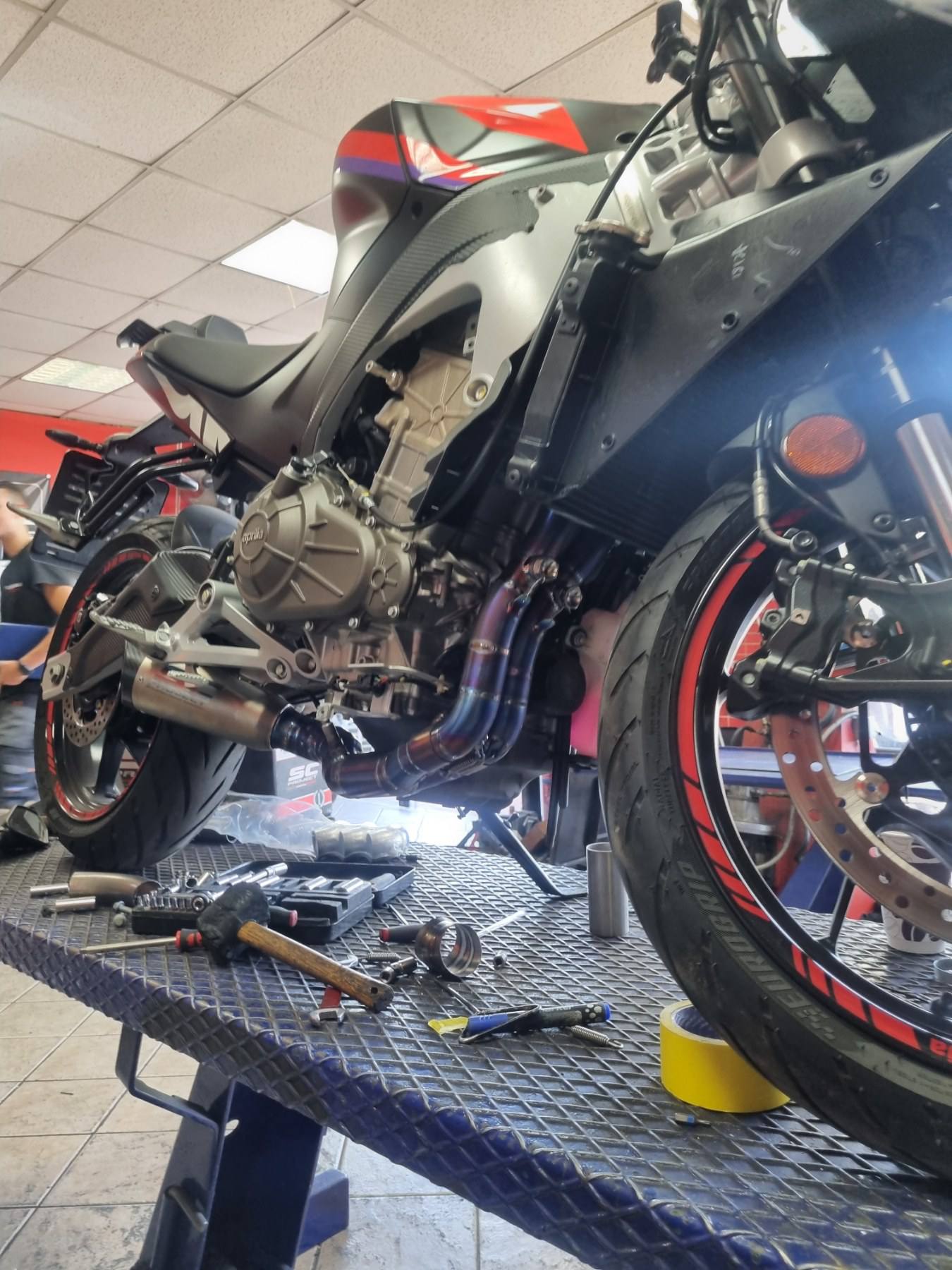 Sc Project full system titanium exhaust