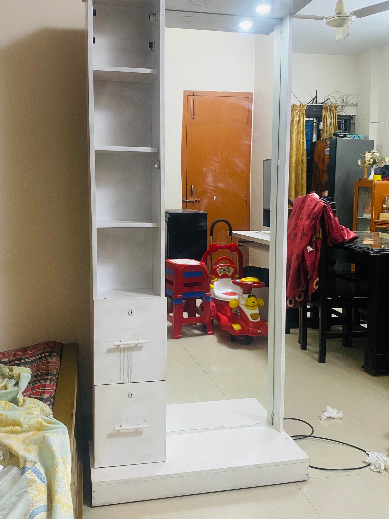 regal dressing table design Reflects you lifestyle. 326 Price TK. 21,500 For online purchase: https://tinyurl.com/y26gk4j5 #Regal #DressingTable Regal furniture dressing Size:XS (US 2 / UK 6) slip pads keep the site_may Ryann Tall T-Shirt Dress