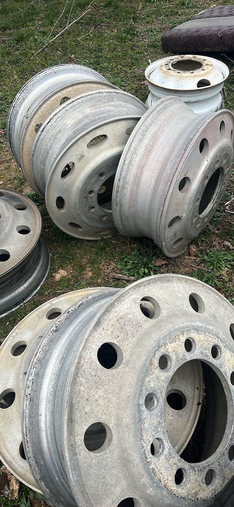 Aluminum and steel bud wheels 100 dll aluminum and 50 steel most are 24 ...