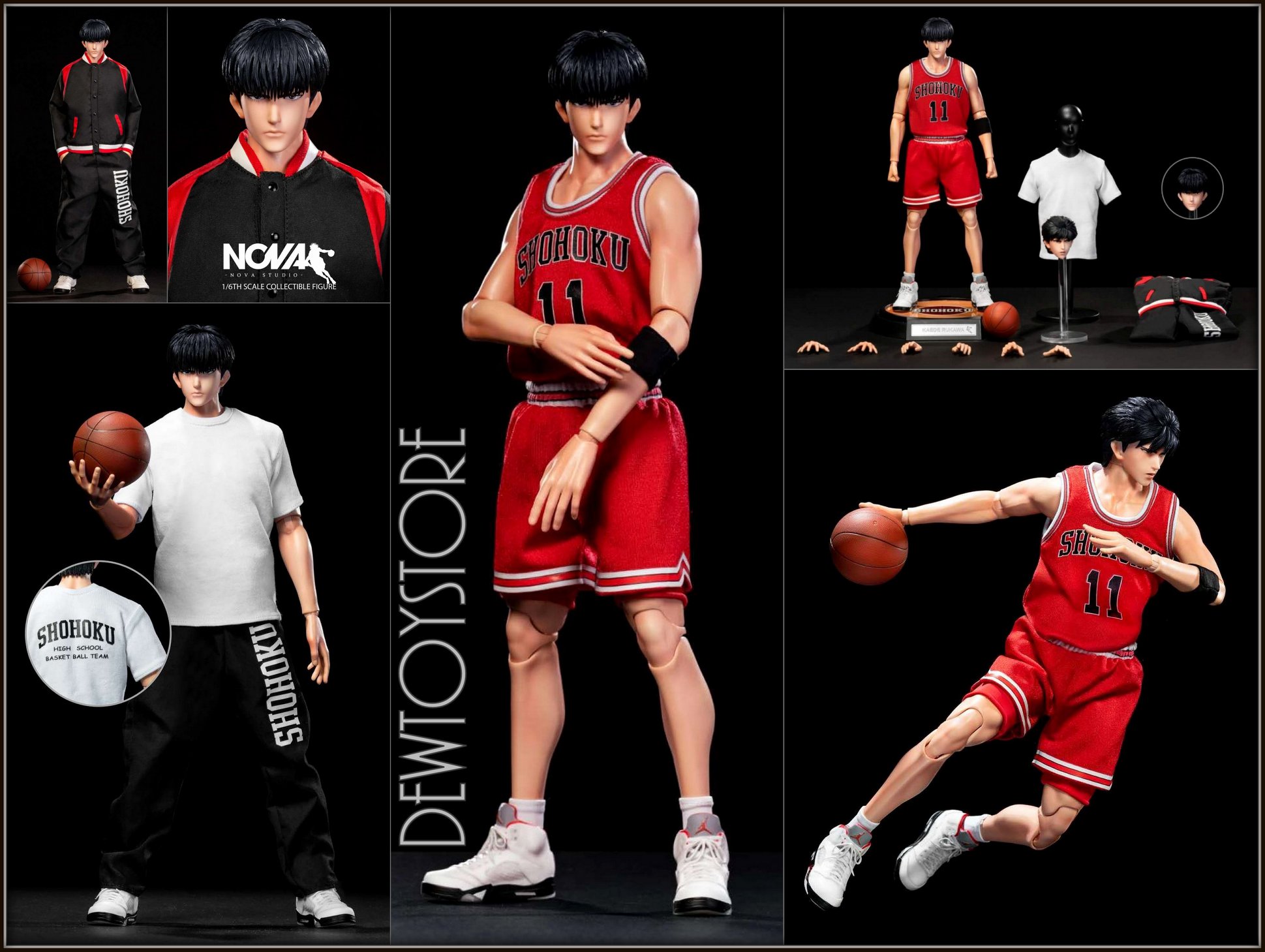 コミック/アニメ NOVA スラムダンク SLAM DUNK 1/6 仙道彰 フィギュア