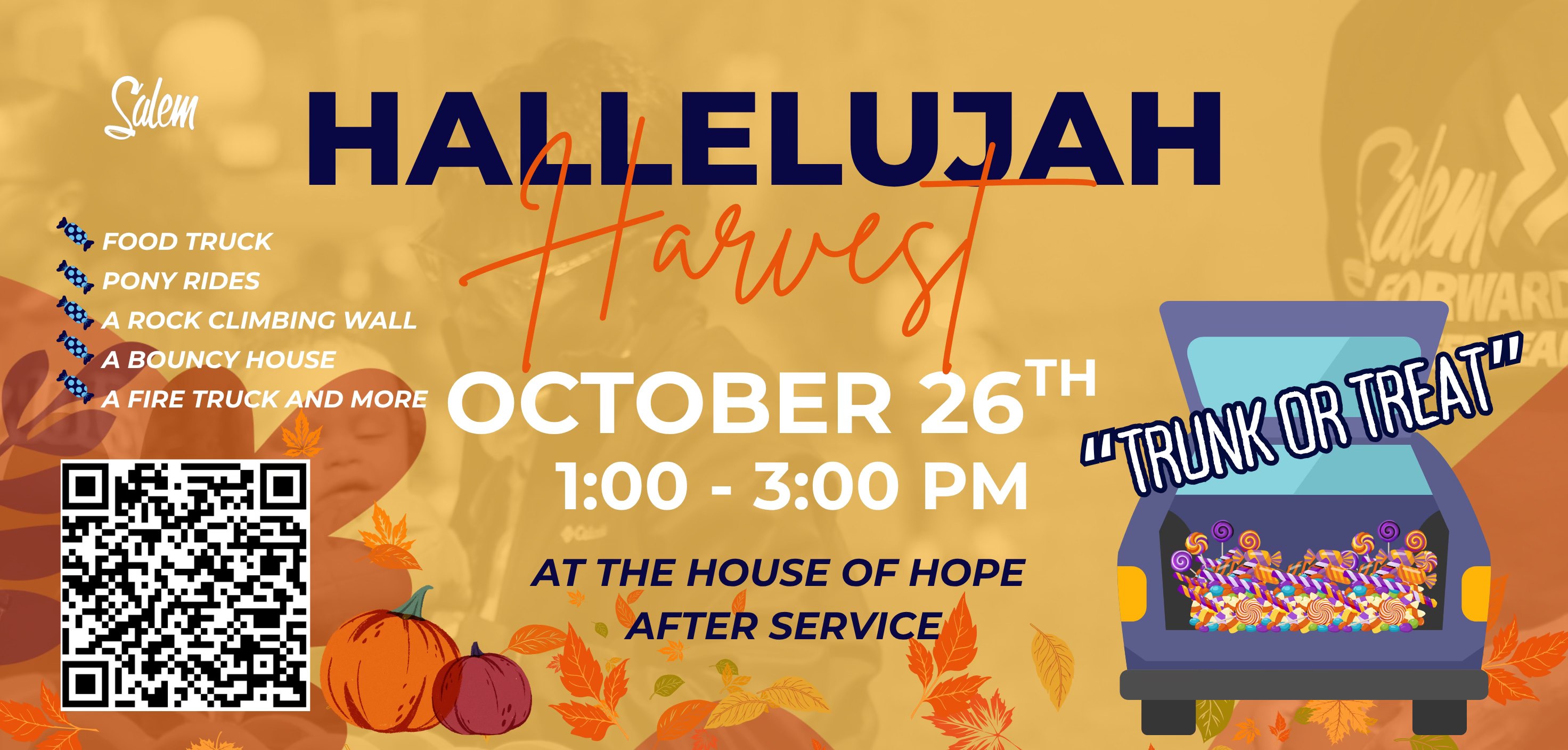 Trunk or Treat - Hallelujah Harvest