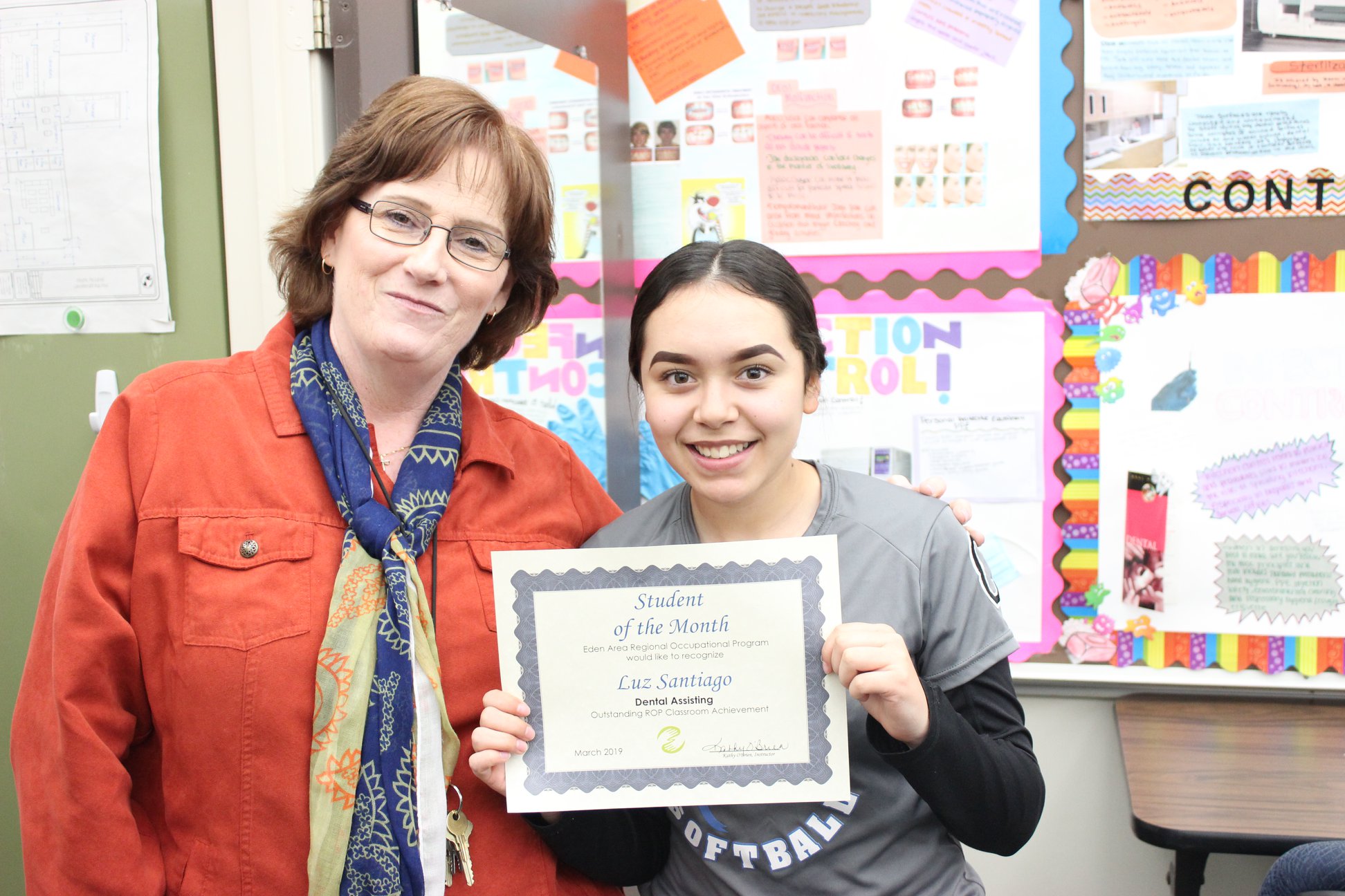 Eden Area ROP - Congratulations to our Students of the...