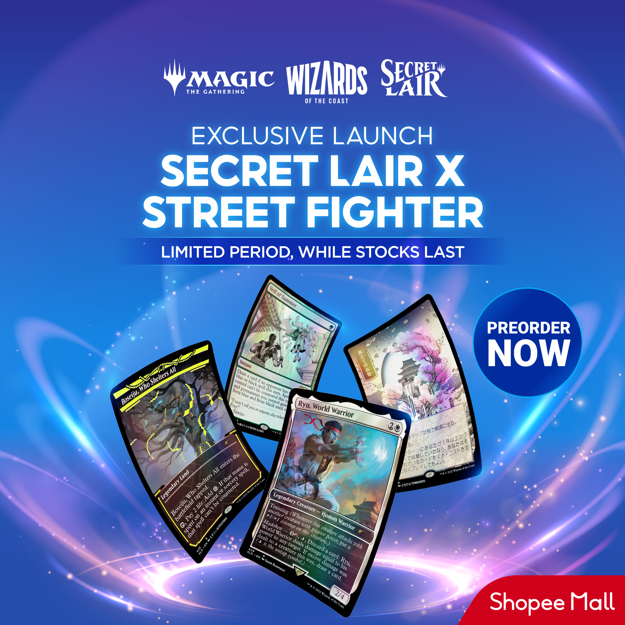 Shopee - Win a Secret Lair x Street Fighter | Traditional Foil 