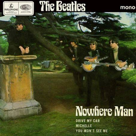 UKOrg ビートルズ Nowhere Man 66年初版 Mono 7 EP 🔴 JULY 8 1966 The Beatles released the 