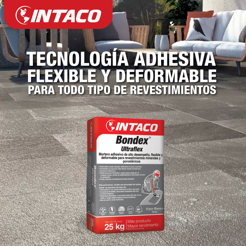 INTACO Ecuador - Ideal para todo tipo de revestimiento,...