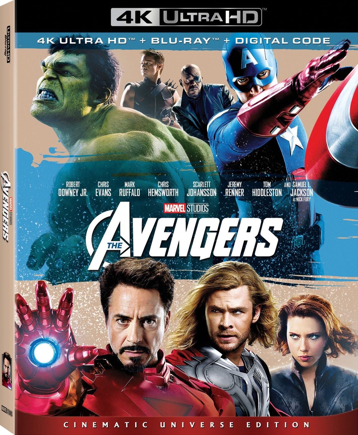 The Avengers (2012) in glorious 4K—where it all began. 🛡️⚡