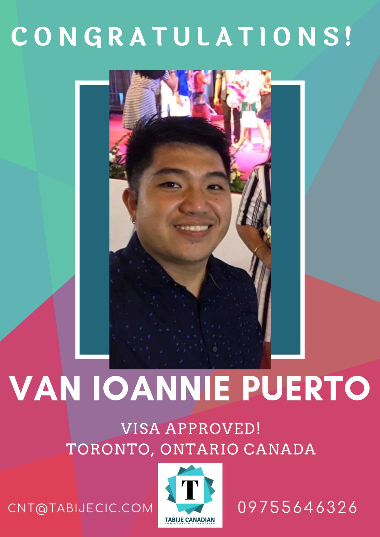 Congratulations... - Tabije Canadian Immigration Consulting | Facebook