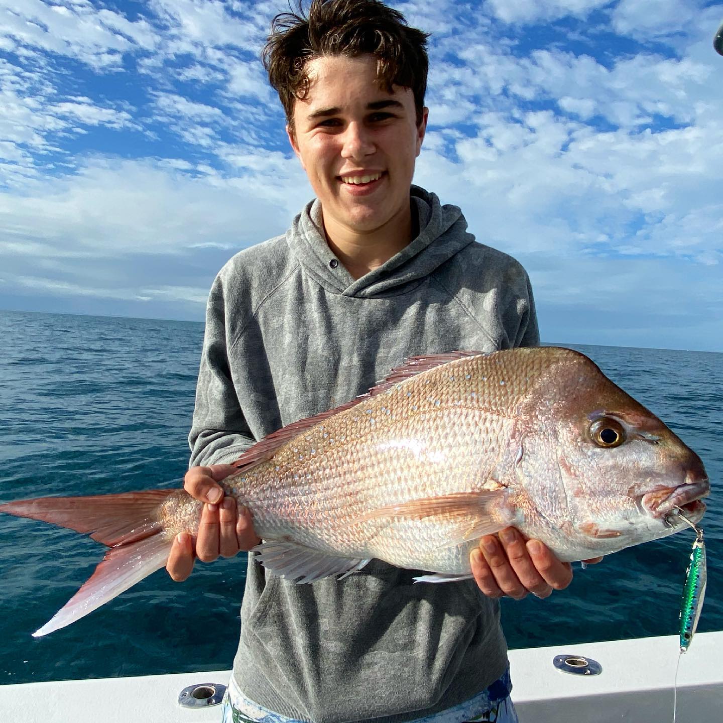 Snapper for Jack while... - Hervey Bay Fly and Sportfishing | Facebook